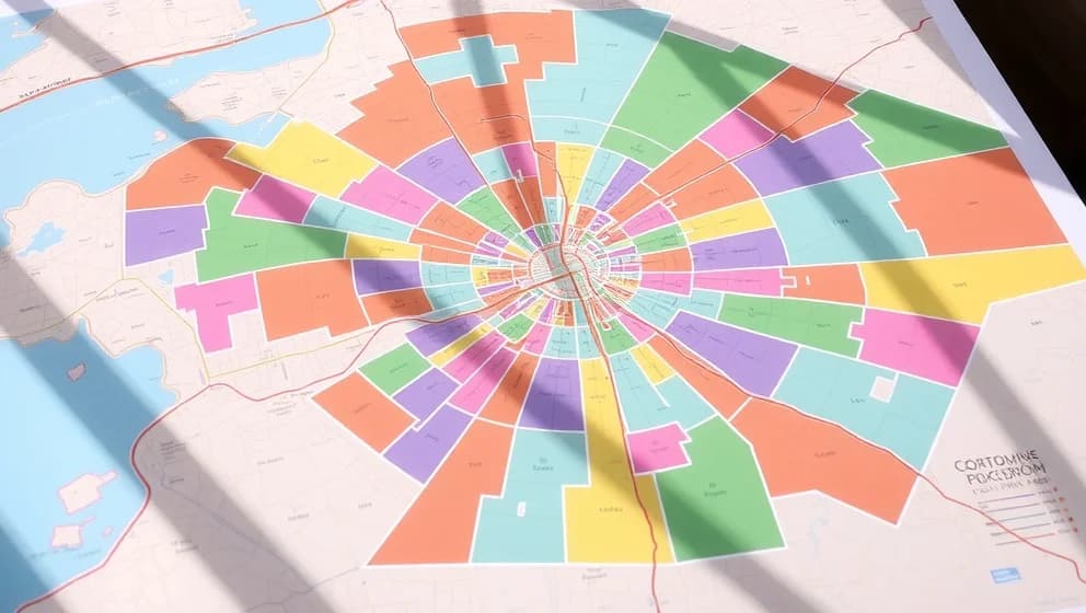 Göteborg stadsdelar på karta