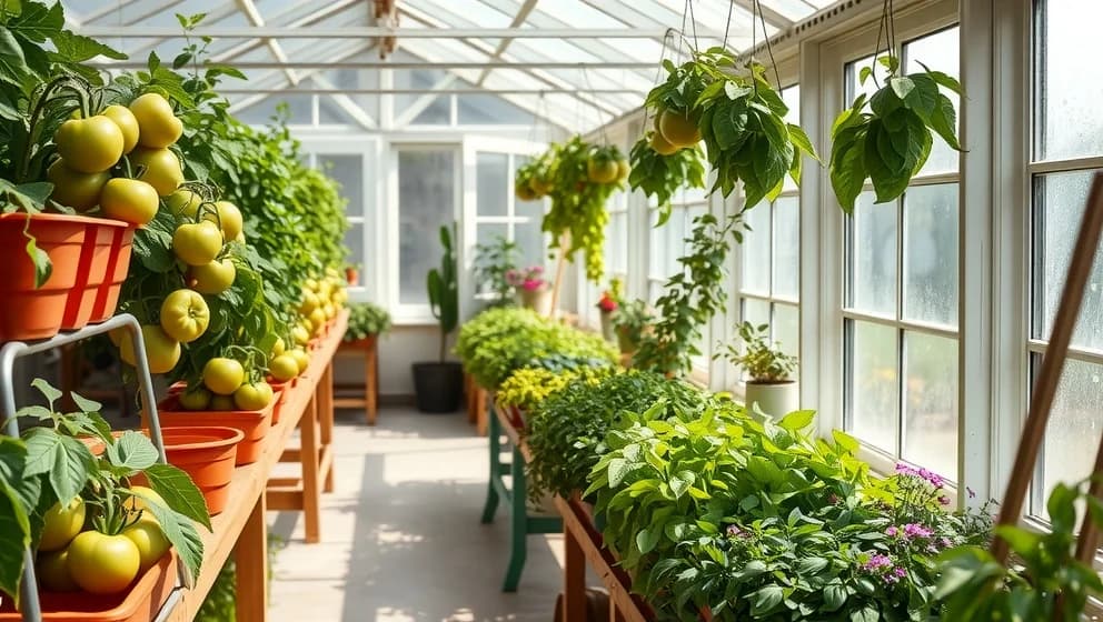 Grund till växthus för hemmaodling