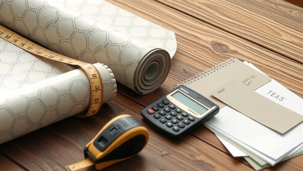 Hur räknar man ut tapet enkelt