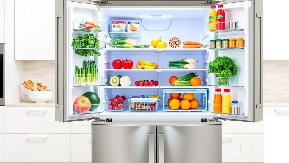 Kyl med frysfack sparar mat och pengar